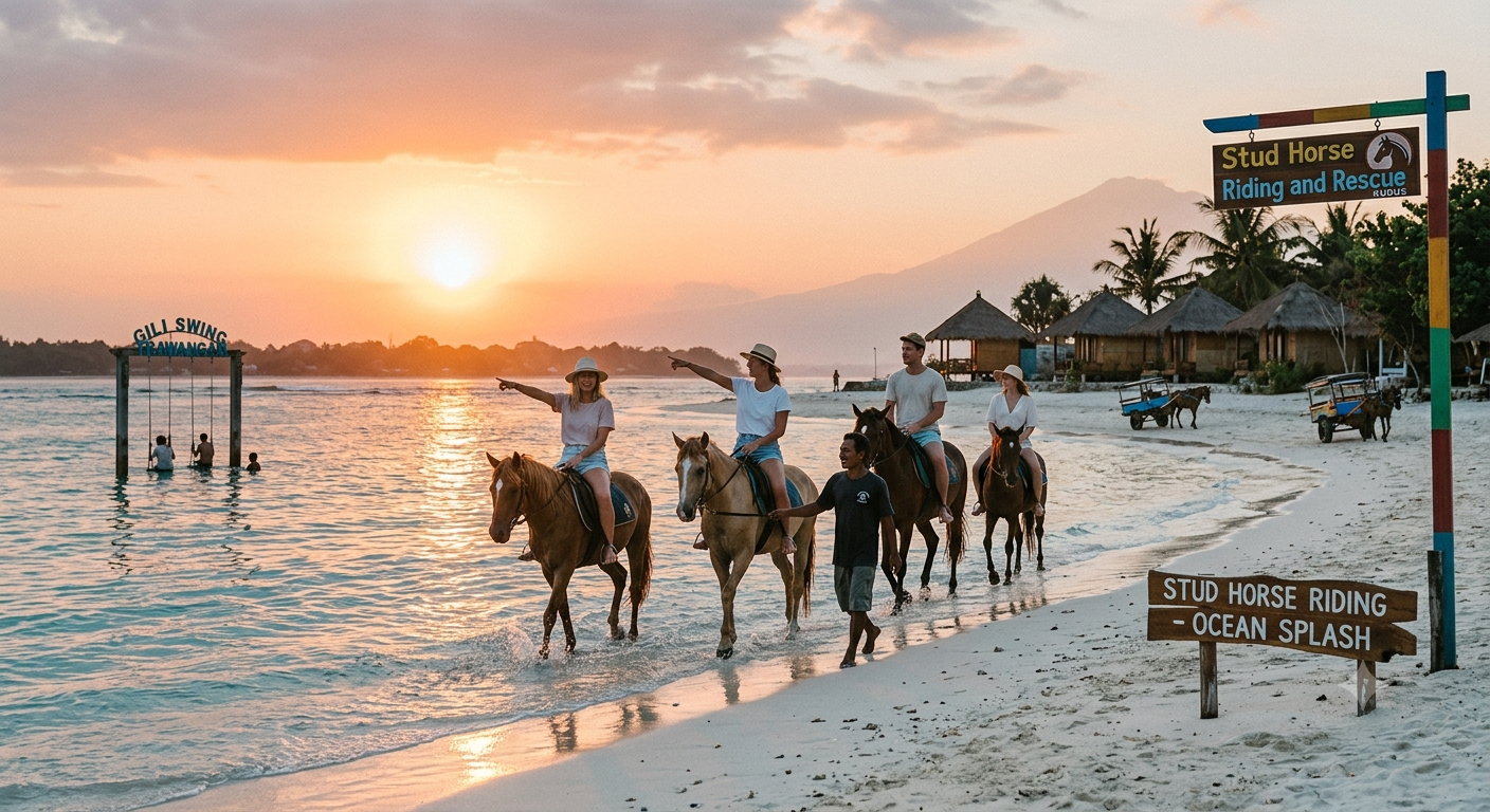 horse riding